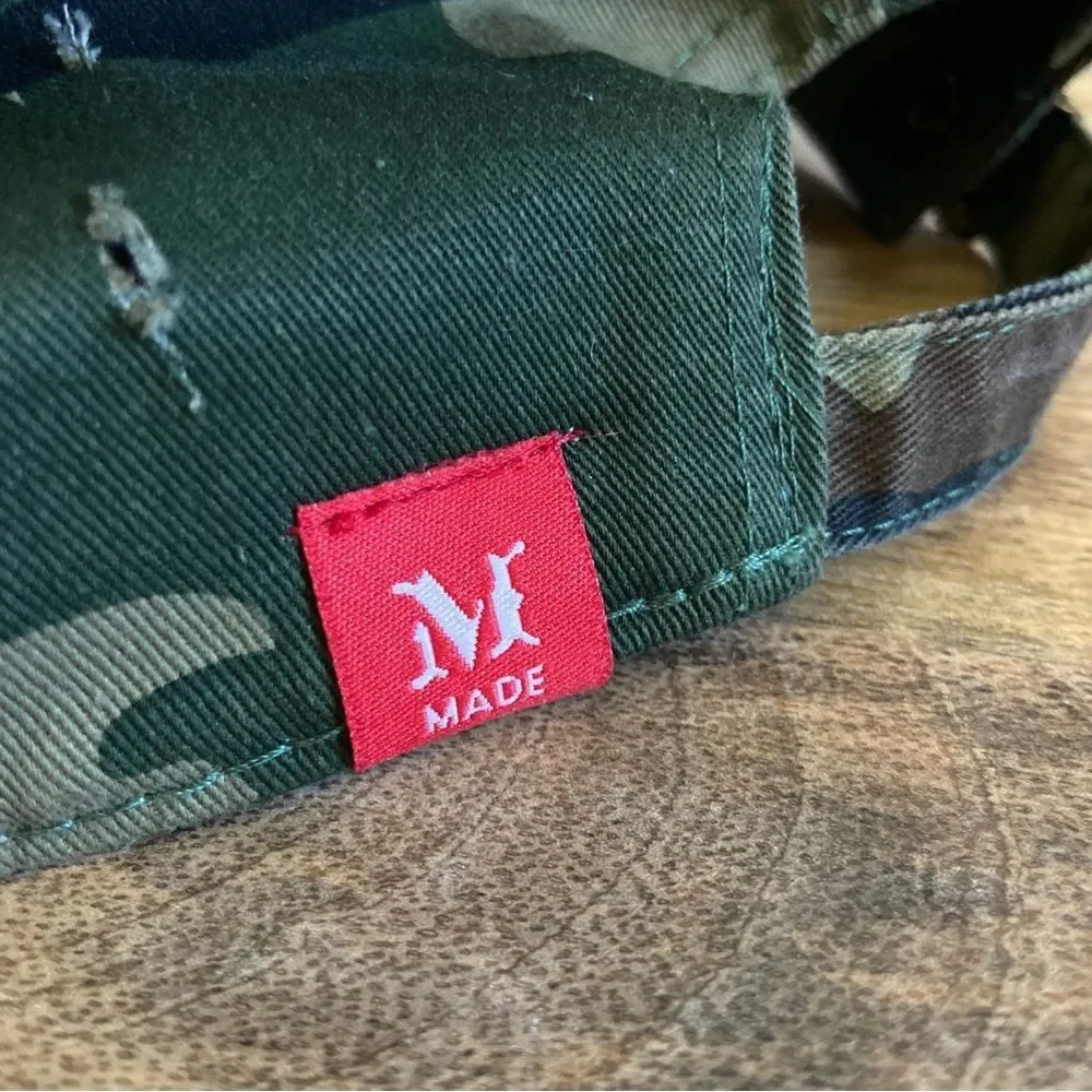 Newhattan Camouflage Distressed Cap